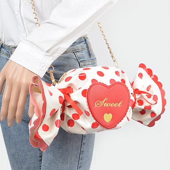 BNWT Eye Candy Iconic Clutch Bag Novelty Candy Bag Candy Clutch Purse - Picture 1 of 5